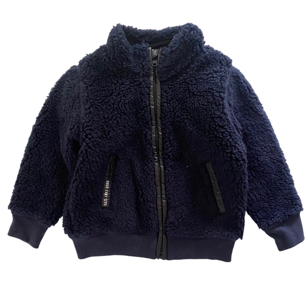Ikks Little Boys Fleece Zip Jacket NWT
